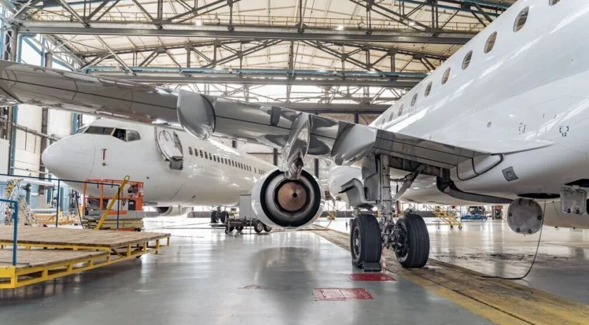 Aerospace hangar